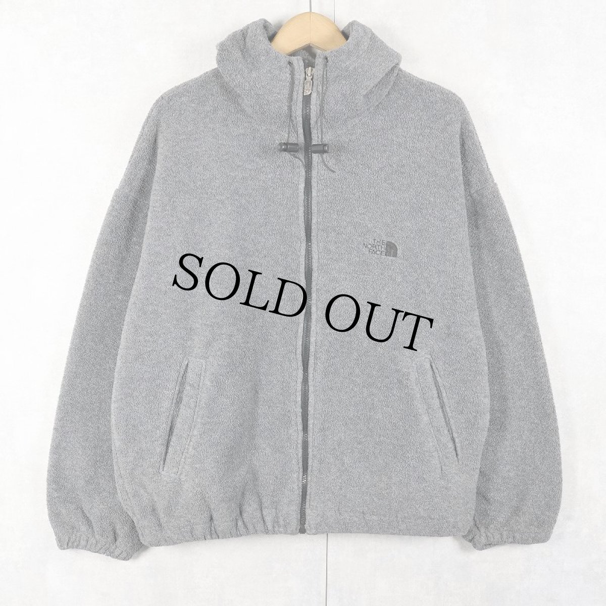 画像1: 【SALE】 90's THE NORTH FACE USA製 フリースジップパーカー M (1)