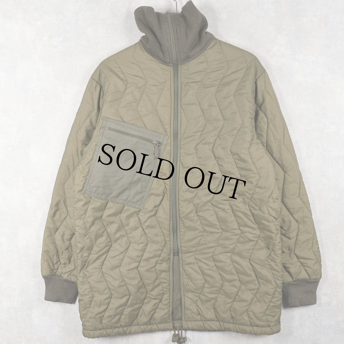 画像1: 90's ドイツ軍 キルティングジャケット (1)