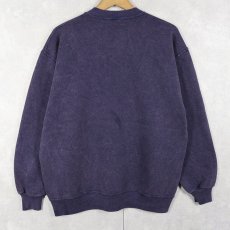 画像2: 90's〜 RUSSELL ATHLETIC USA製 前V ブリーチスウェット NAVY XL (2)