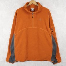 画像1: NIKE ACG ロゴ刺繍 ハーフジップ フリースプルオーバージャケット XL (1)