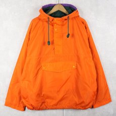 画像1: 90's GAP ナイロンアノラックパーカー XL (1)