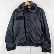 画像1: 70's CWU-46/P SECURITY POLICE COLD WEATHER JACKET 36REGULAR (1)
