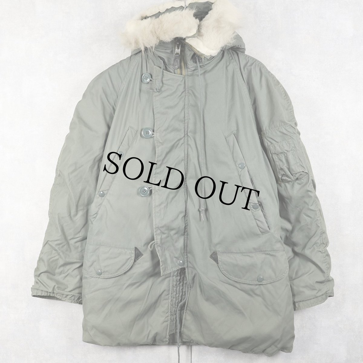 画像1: 80's U.S.AIR FORCE N-3B フライトジャケット SMALL (1)