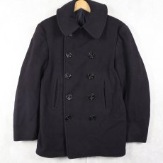 画像1: 40's U.S.NAVY 10ボタン Pコート (1)
