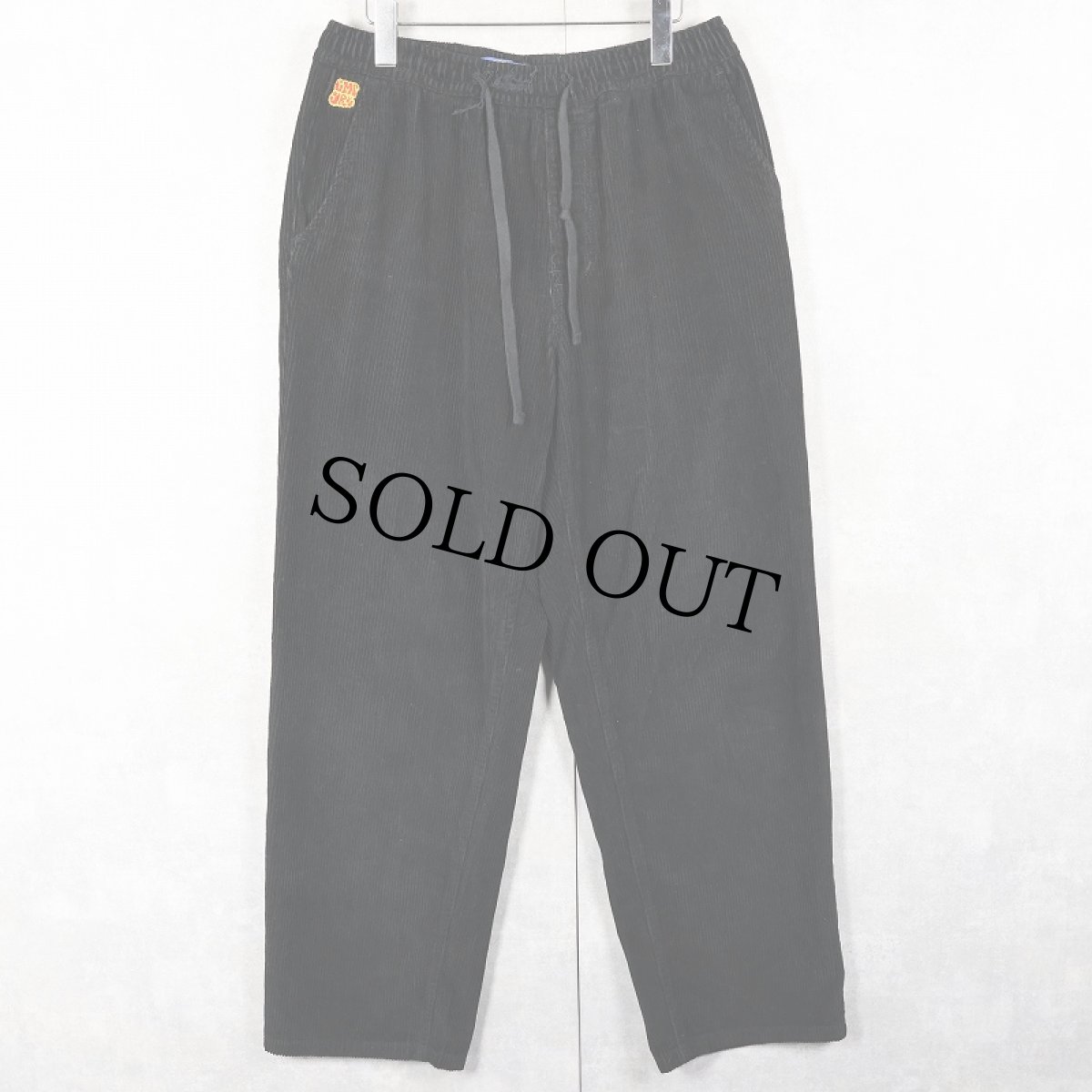 画像1: EMPYRE 太畝 コーデュロイパンツ BLACK M (1)