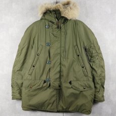 画像1: 70's U.S.AIR FORCE N-3B MODIFIED "MIL-J-6279H(1)" フライトジャケット MEDIUM (1)