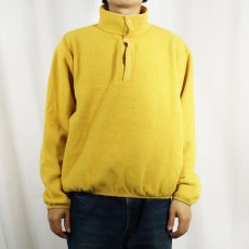 画像2: 80〜90's L.L.Bean USA製 筆記体ロゴ刺繍 ハーフスナップフリースジャケット (2)
