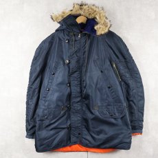 画像1: 70〜80's 民間品 "N-3B TYPE" フライトジャケット MEDIUM (1)