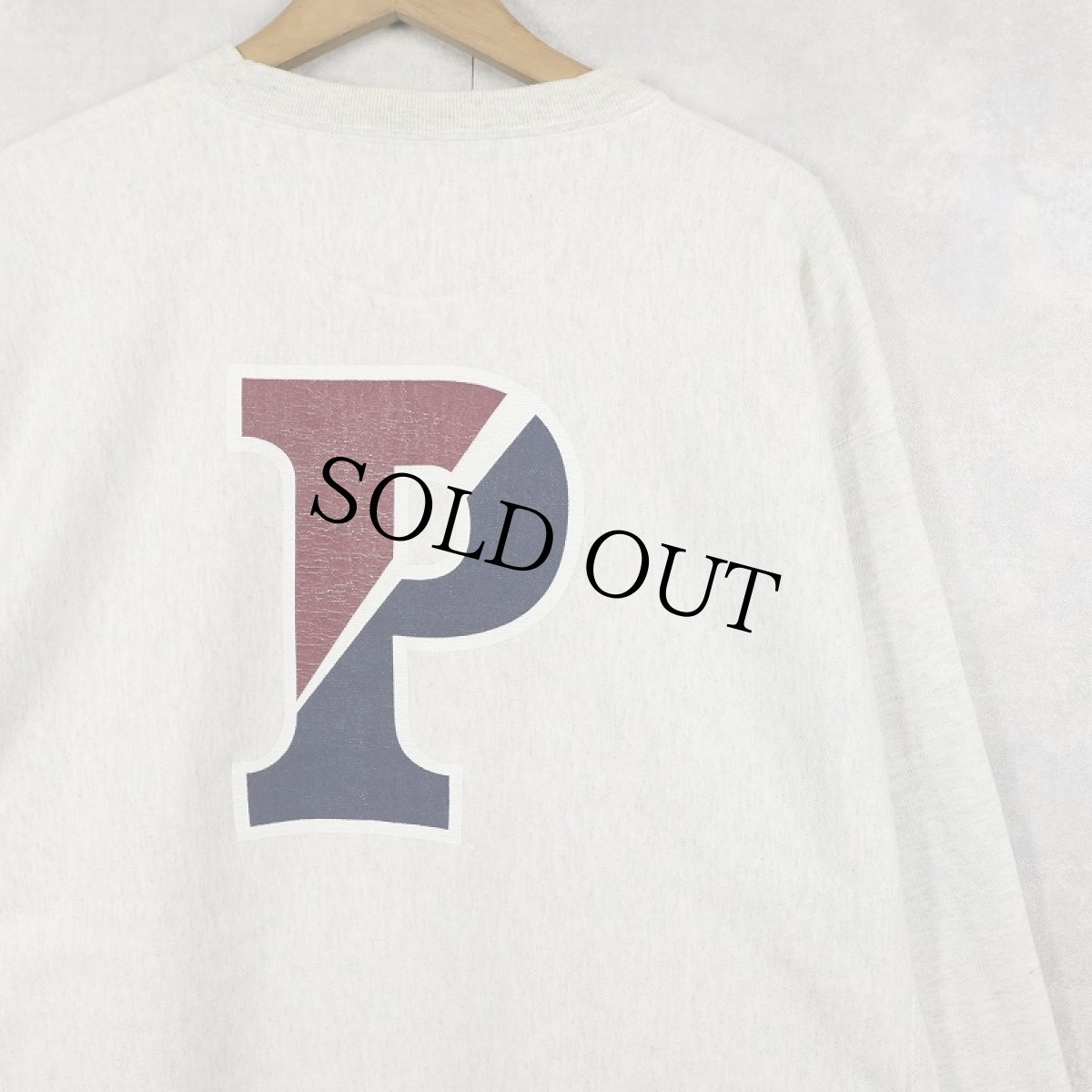 画像1: 2000's Champion REVERSE WEAVE "PENNSYLVANIA" プリントスウェット XL (1)