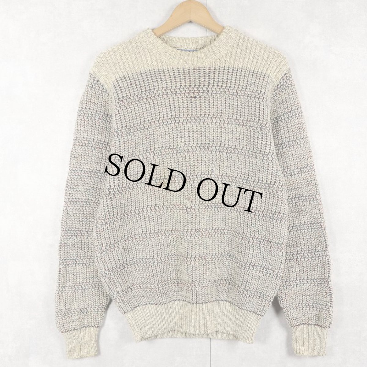 画像1: 70's PENDLETON USA製 ウールニットセーター S (1)