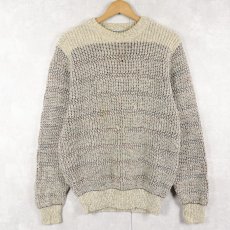 画像1: 70's PENDLETON USA製 ウールニットセーター S (1)