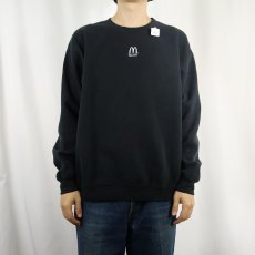 画像2: McDonald's ロゴプリントスウェット BLACK (2)