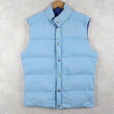 画像2: 80's GERRY USA製 リバーシブル ダウンベスト (2)