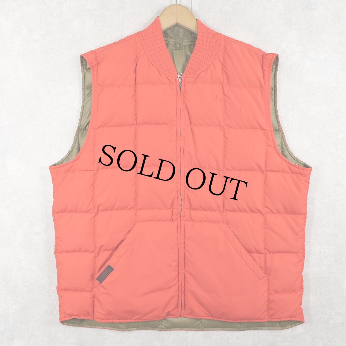 画像1: POLO Ralph Lauren リバーシブル ダウンベスト XL (1)