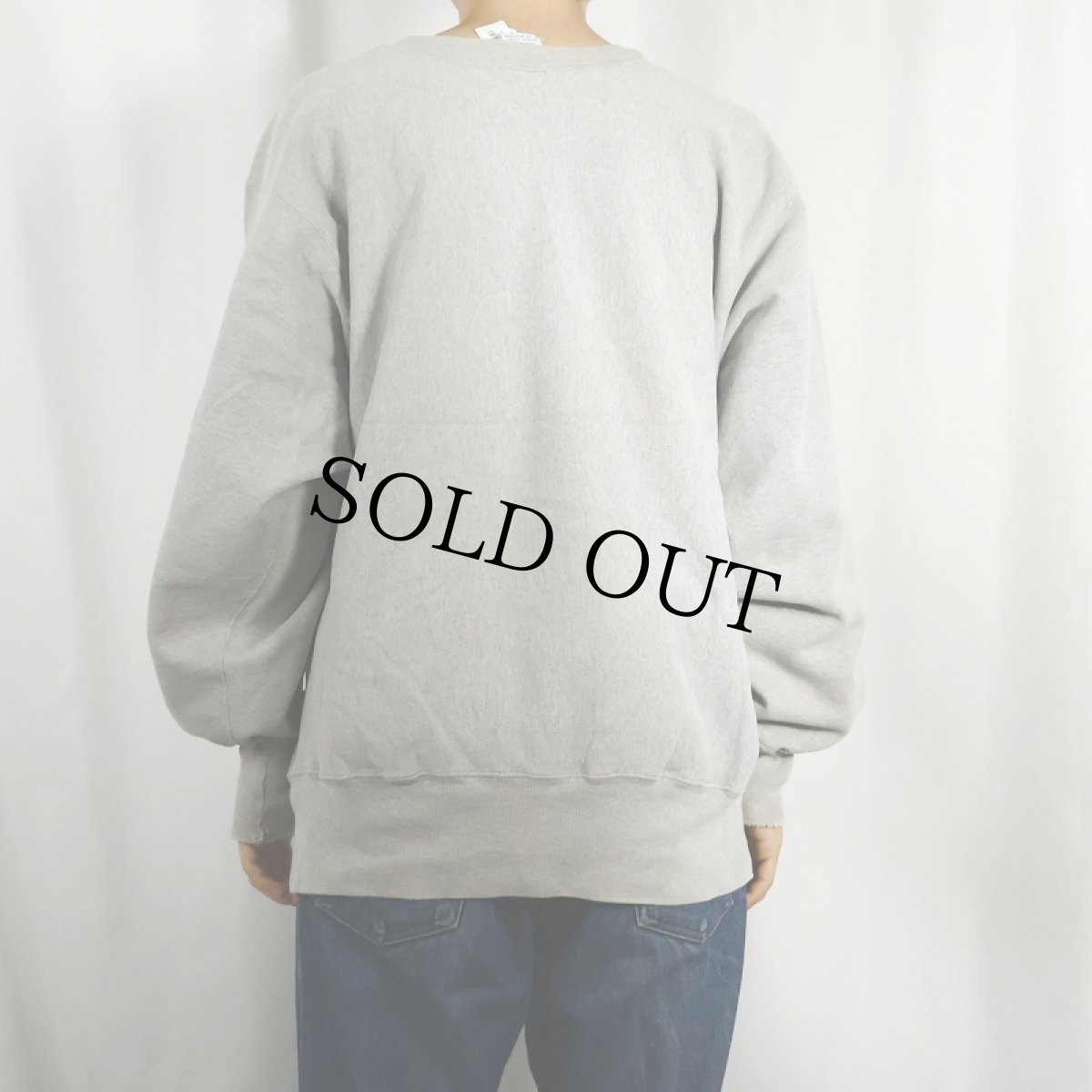 画像3: 90's Champion REVERSE WEAVE USA製 "WISCONSIN ATH. DEPT" プリントスウェット XL (3)