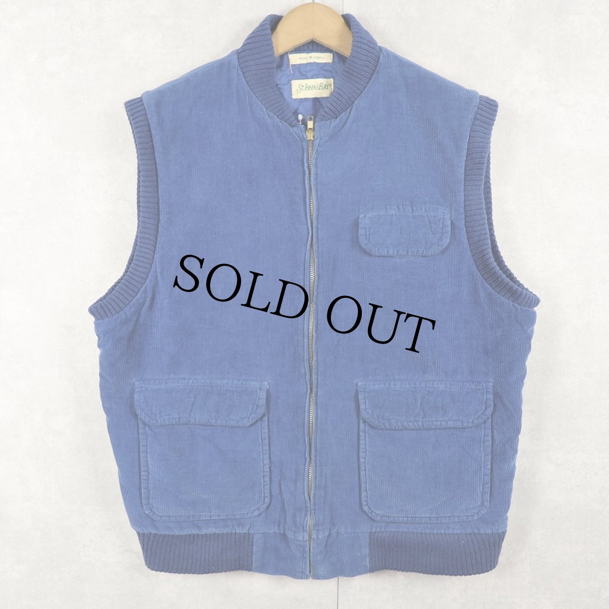 画像1: ST JOHN'S BAY 中綿入り コーデュロイベスト (1)