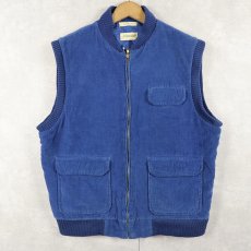 画像1: ST JOHN'S BAY 中綿入り コーデュロイベスト (1)