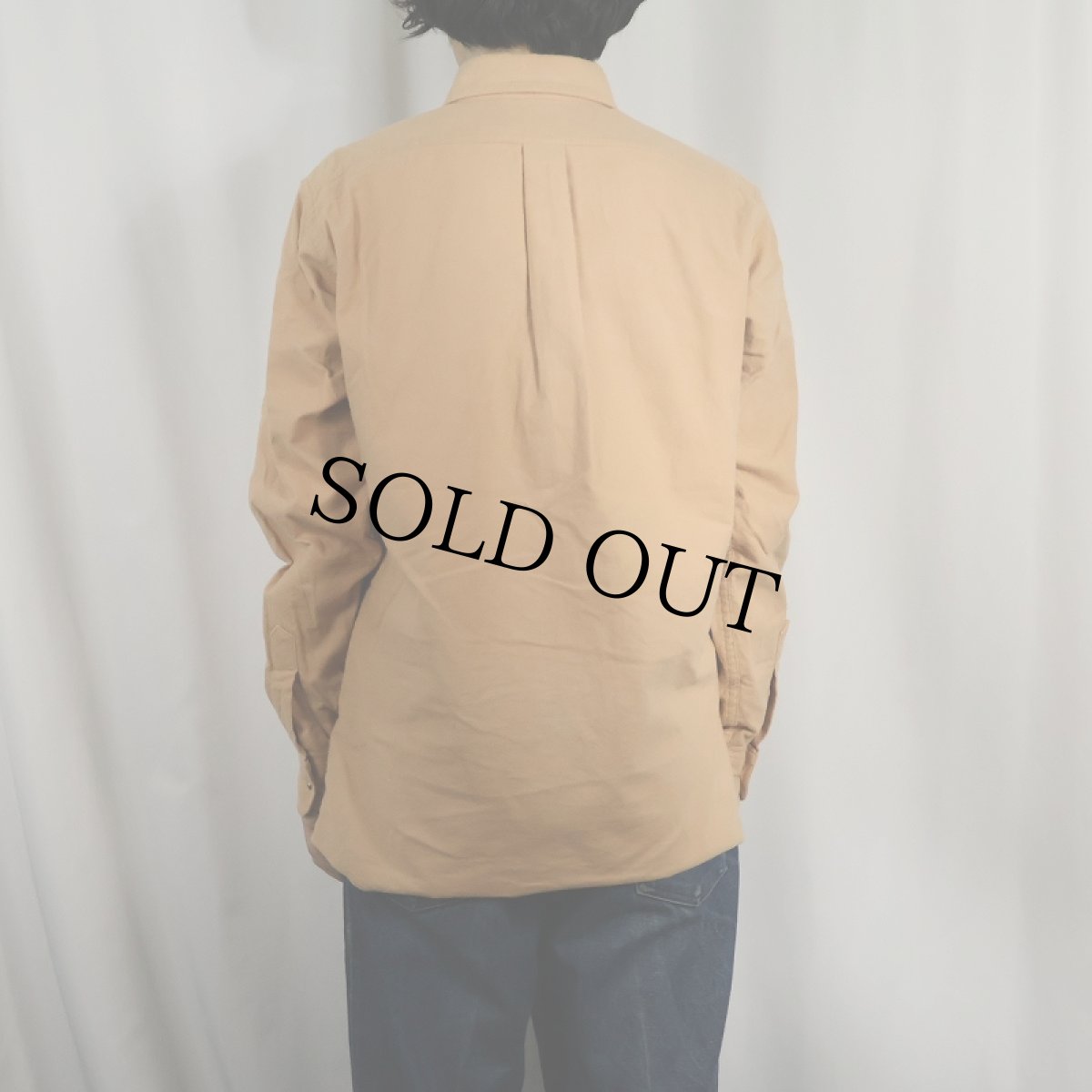 画像3: 80〜90's L.L.Bean シャモアクロスボタンダウンシャツ M (3)