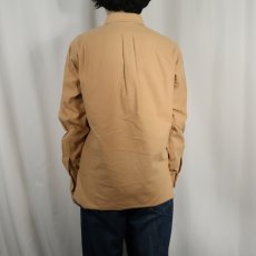 画像3: 80〜90's L.L.Bean シャモアクロスボタンダウンシャツ M (3)