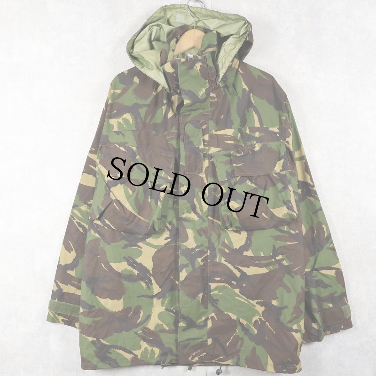 画像1: 90〜2000's イギリス軍 DPMカモ GORE-TEXパーカー SIZE170/96 (1)