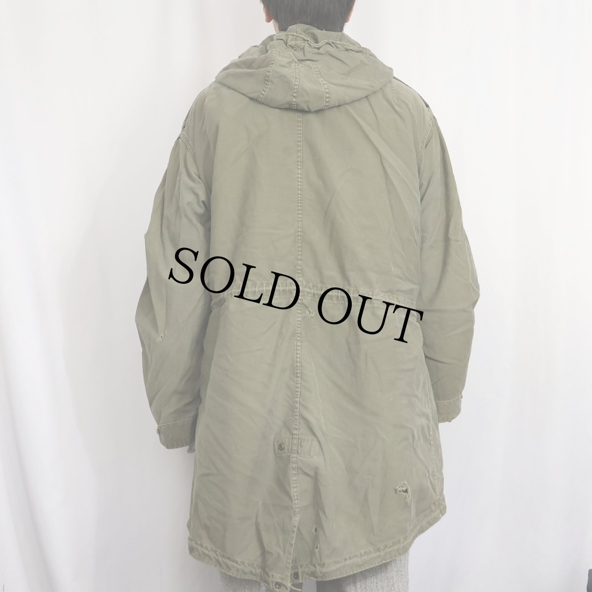 画像3: 50's U.S.ARMY M-51 ライナー付き モッズコート (3)