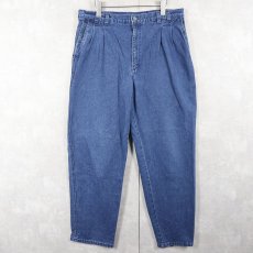 画像1: 【SALE】 DOCKERS 2タック デニムパンツ W35 (1)