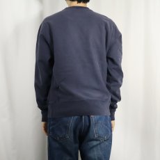 画像3: Champion REVERSE WEAVE "COAST GUARD" プリントスウェット NAVY S (3)