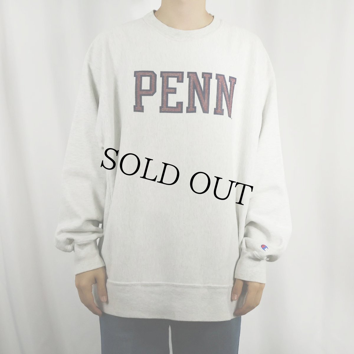 画像3: 2000's Champion REVERSE WEAVE "PENNSYLVANIA" プリントスウェット XL (3)