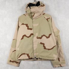 画像1: 2000's U.S.ARMY デザートカモ ケミカルプロテクティブパーカー SMALL/SHORT (1)