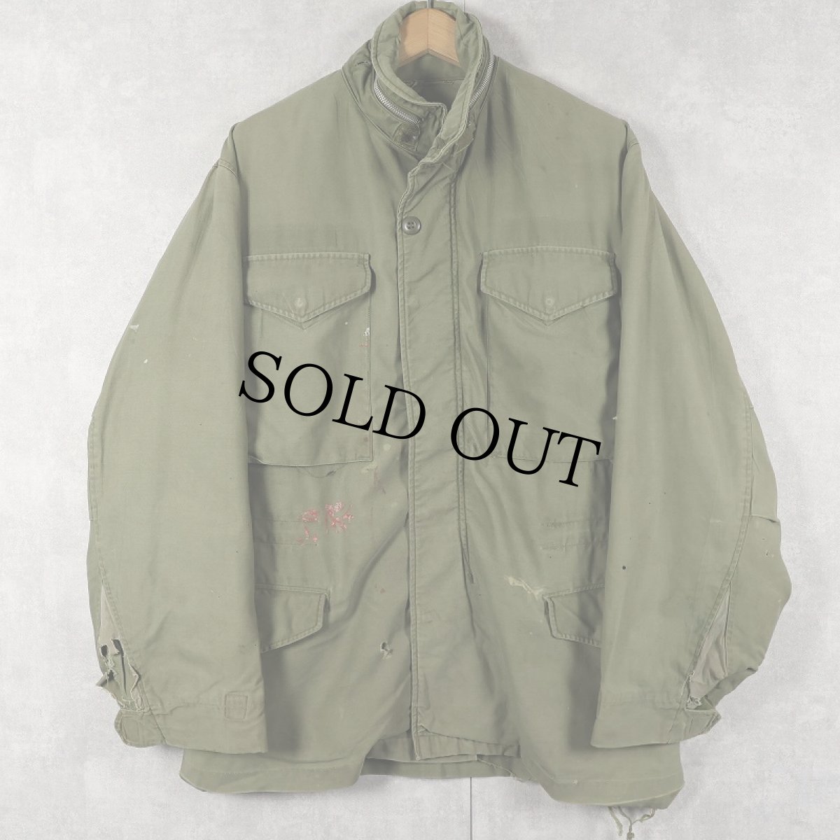 画像1: 60's U.S.MILITARY M-65 フィールドジャケット 1st (1)