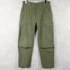 画像1: 60's U.S.ARMY コットンポプリン ジャングルファティーグパンツ 3rd LONG SMALL (1)
