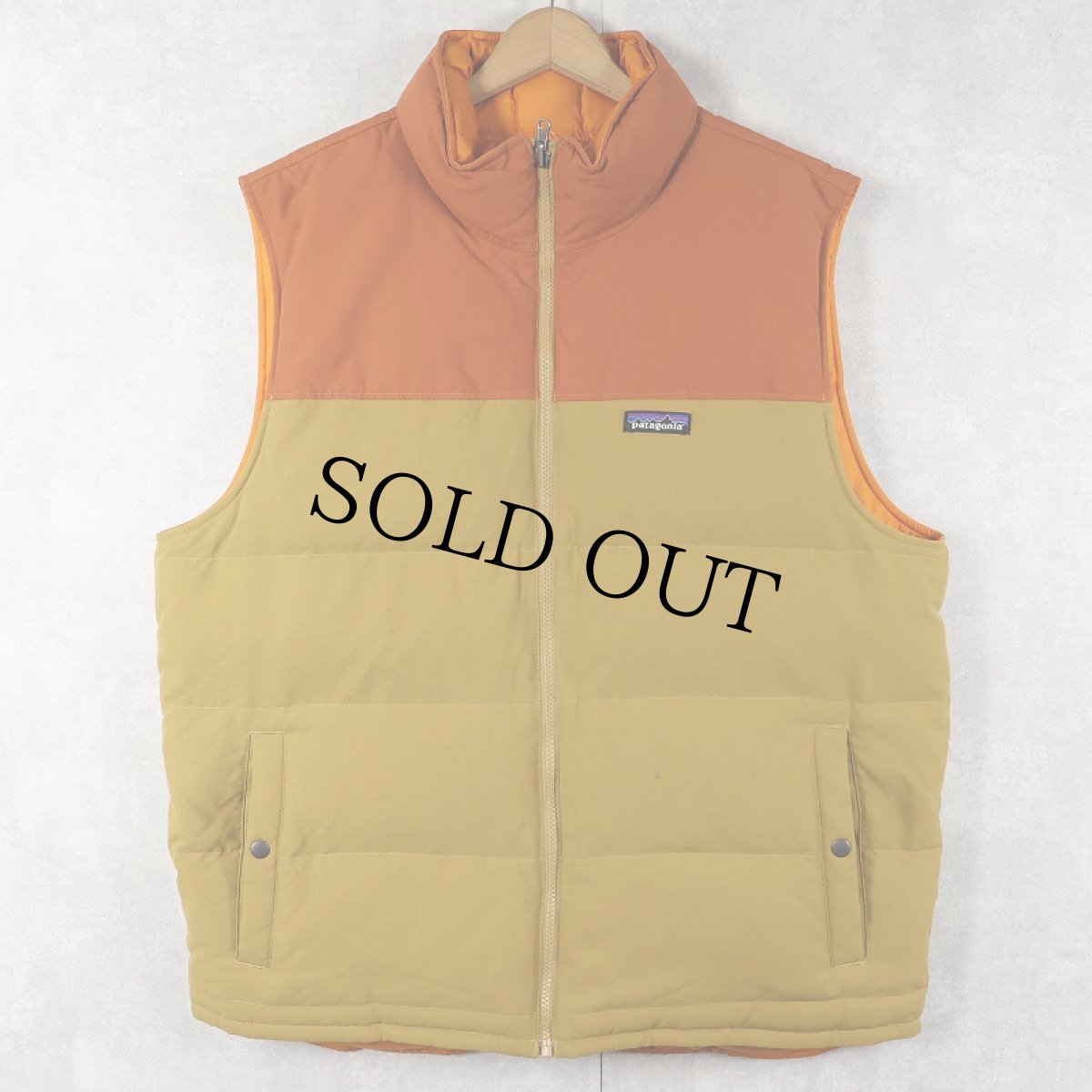 画像1: 2018AW Patagonia リバーシブル ダウンベスト (1)
