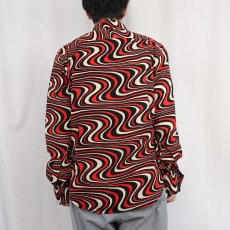 画像3: Chenaski 総柄 コットンシャツ L (3)