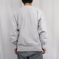 画像3: 90's Champion REVERSE WEAVE USA製 "JOHN CARROLL FOOTBALL" プリントスウェット XL (3)