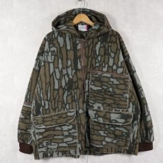 画像1: CLASSIC CAVES トレバークカモ柄 フリースジップパーカー (1)