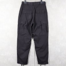 画像2: 90's U.S.ARMY BDUカーゴパンツ BLACK MEDIUM-REGULAR (2)