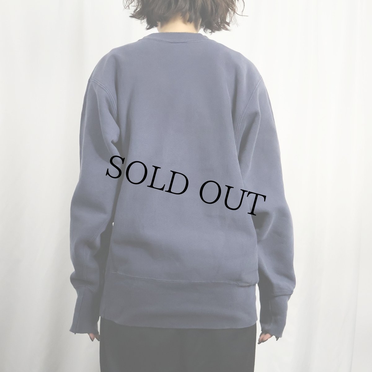 画像3: 80's Champion REVERSE WEAVE USA製 "MICHIGAN" プリントスウェット NAVY M (3)