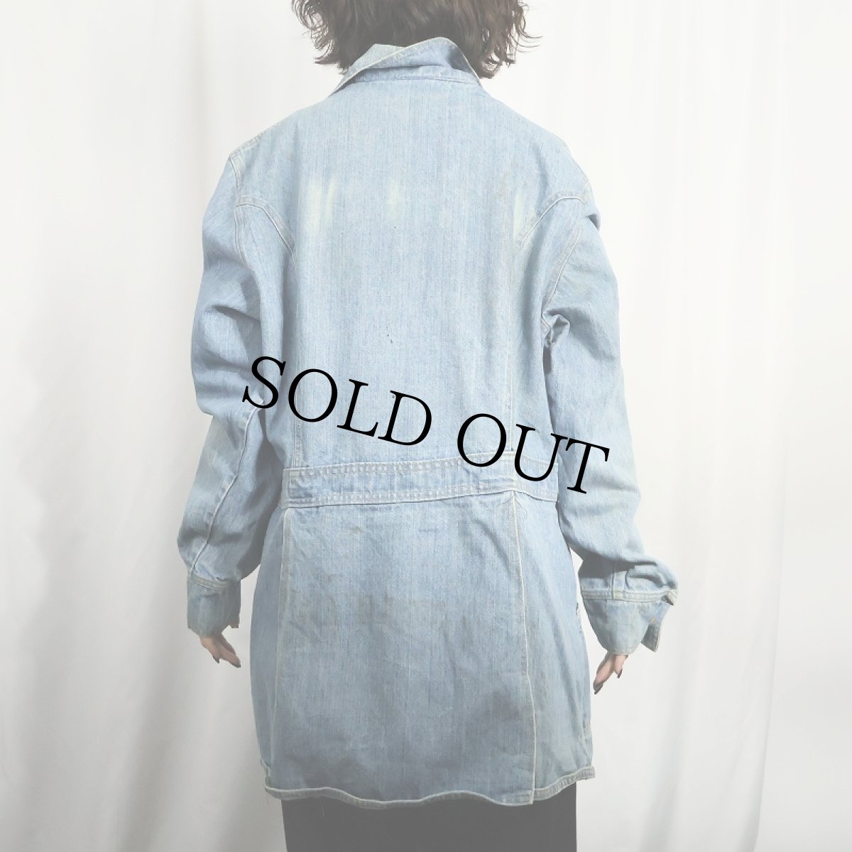 画像3: 70's Levi's オレンジタブ デニムブッシュジャケット XL (3)