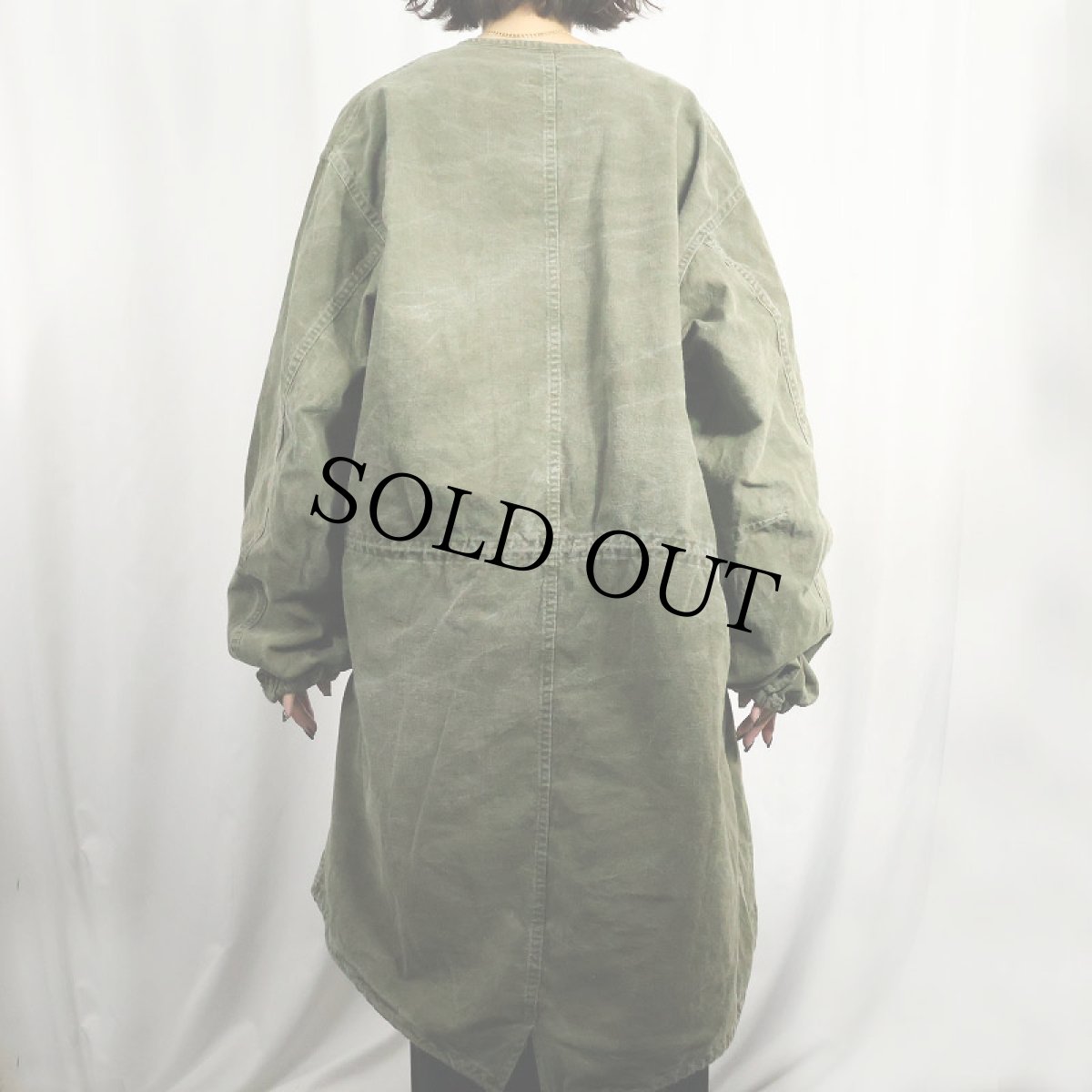 画像4: 60's U.S.ARMY ガスプロテクティブコート SMALL (4)