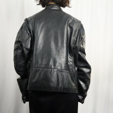 画像3: 〜60's UNKNOWN シングルライダースジャケット  (3)