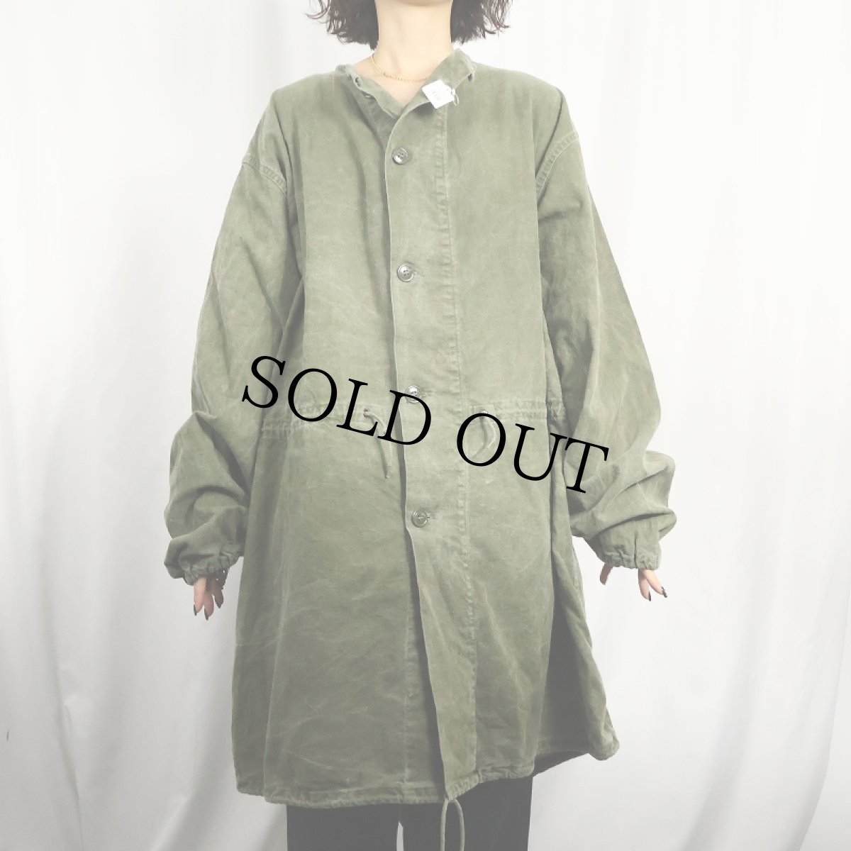 画像3: 60's U.S.ARMY ガスプロテクティブコート SMALL (3)