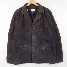画像1: Trp.Jeans コーデュロイジャケット DARK BROWN XL (1)