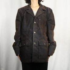 画像2: Trp.Jeans コーデュロイジャケット DARK BROWN XL (2)