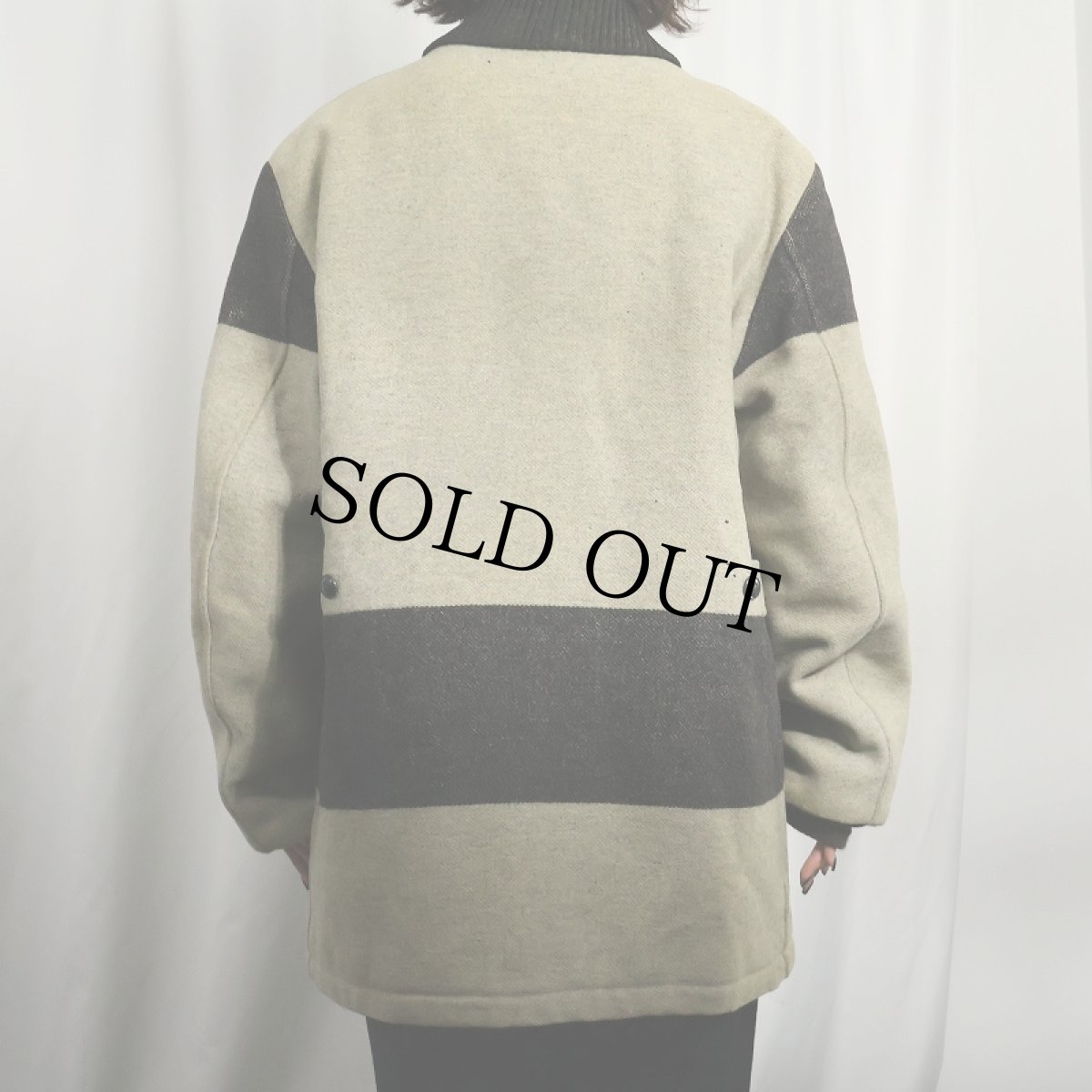 画像3: 50〜60's UNKNOWN ウール ファラオジャケット  (3)