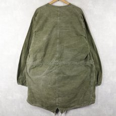 画像2: 60's U.S.ARMY ガスプロテクティブコート SMALL (2)