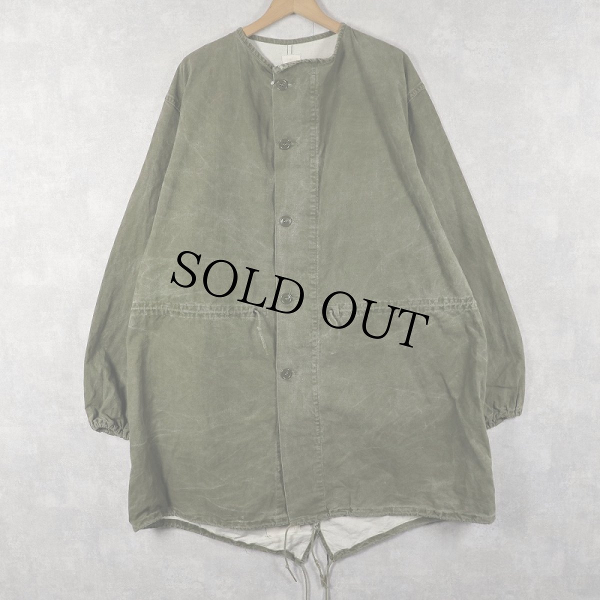 画像1: 60's U.S.ARMY ガスプロテクティブコート SMALL (1)