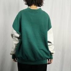 画像3: 90's RUSSELL ATHLETIC USA製 "HIGH COTTON" 2トーン スウェットスタジャン L (3)