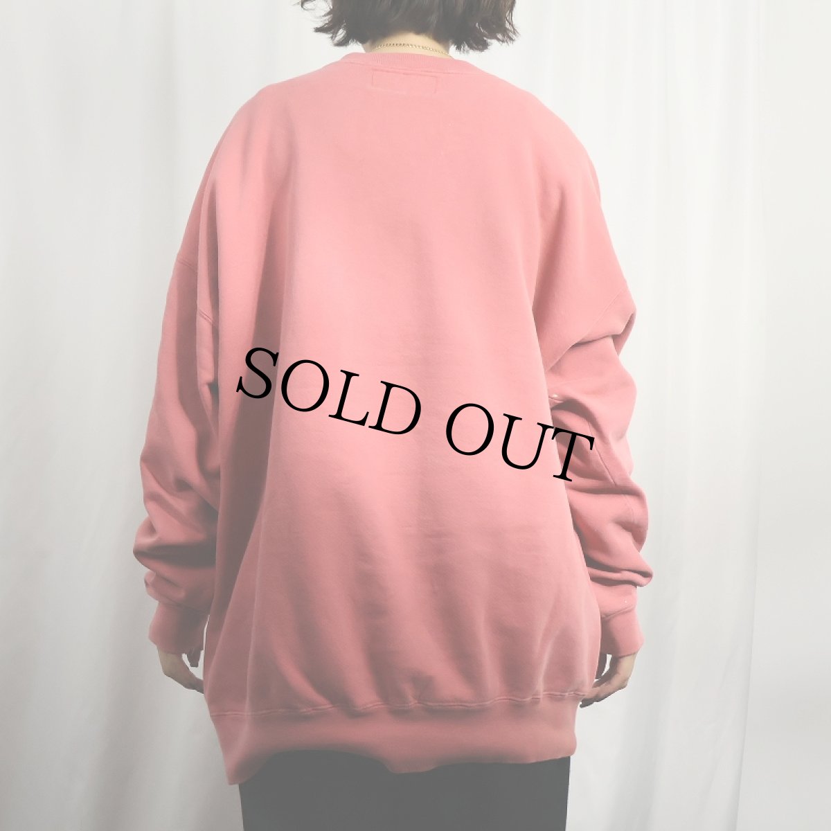 画像3: 90's RUSSELL ATHLETIC USA製 "HIGH COTTON" 前V 無地スウェット XL (3)