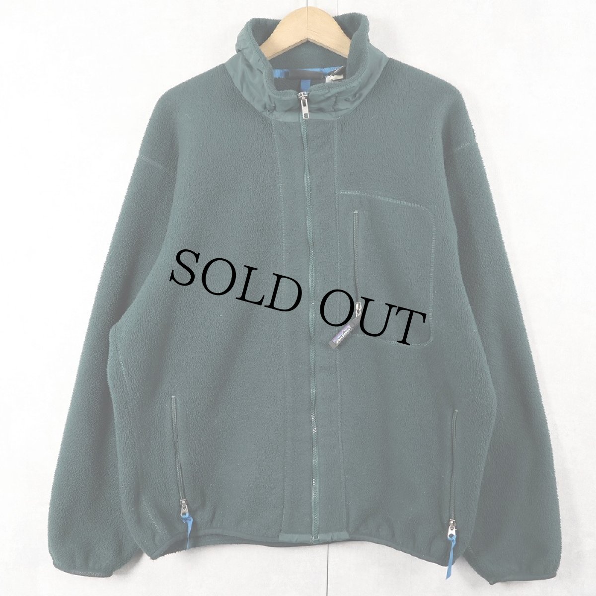 画像1: 90's Patagonia USA製 フリースジップジャケット XL (1)