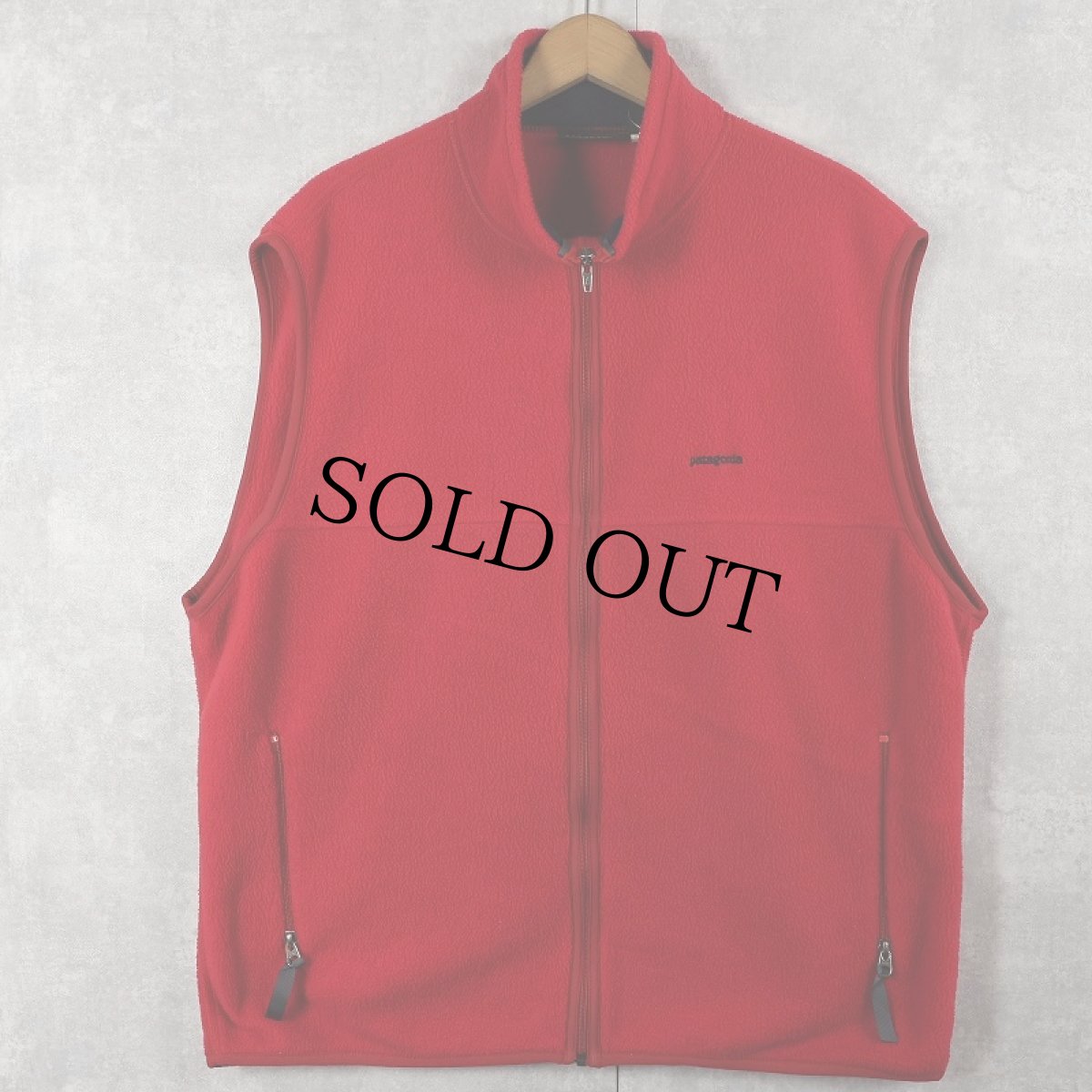 画像1: 90's Patagonia USA製 シンチラフリースベスト XL (1)